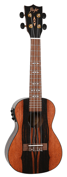 Flight DUC460 CEQ Amara Concert Electro-Acoustic Ukulele