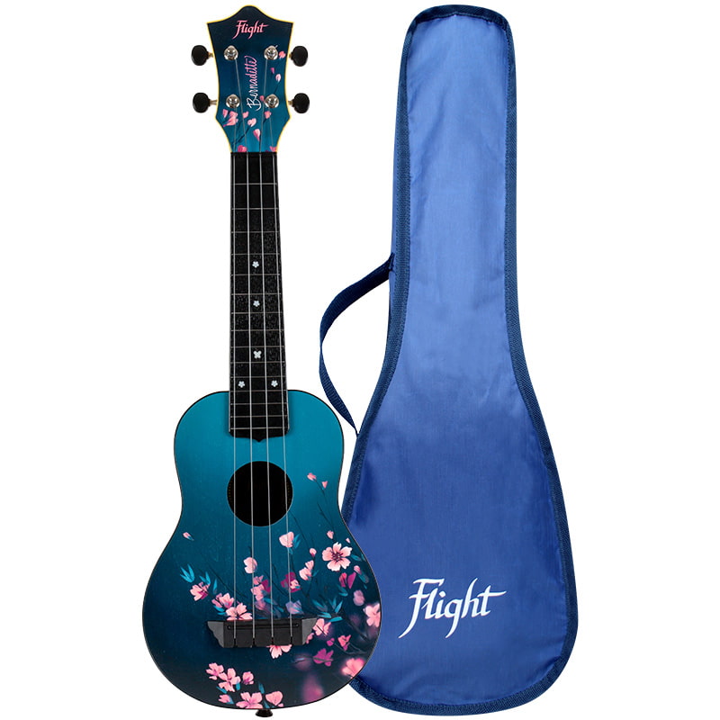 Flight TUS31 SAKURA Travel Укулеле сопрано с подписью Bernadette