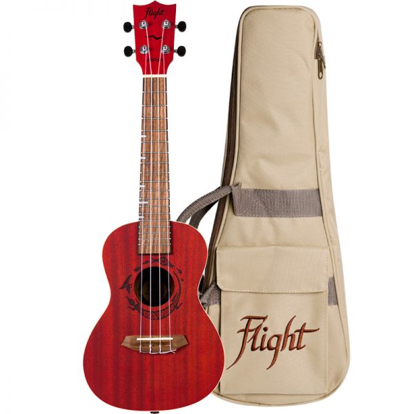 Flight DUC380 Coral Concert Ukulele Flight Ukuleles