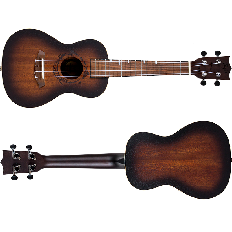 Flight DUC380 Amber Concert Ukulele – Flight Ukuleles