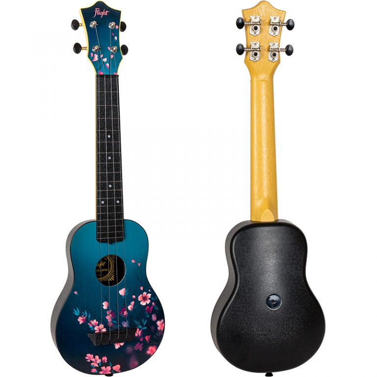 Flight TUSL32 Sakura Concert Scale Soprano Travel Ukulele – Flight Ukuleles
