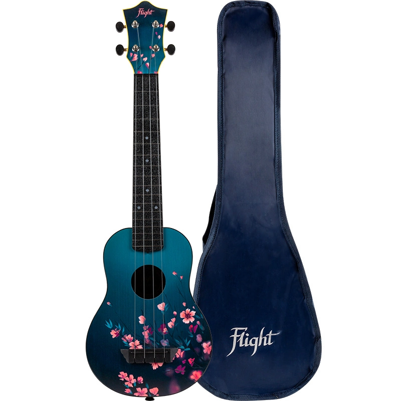 Flight TUSL32 Sakura Concert Scale Soprano Travel Ukulele
