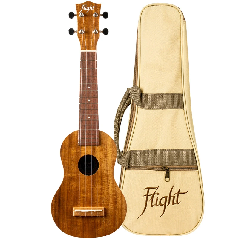 Flight WUS-4 Koa Soprano Ukulele