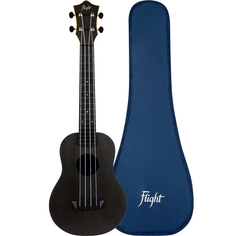 Укулеле концерт Flight TUC-35 Black серии Travel
