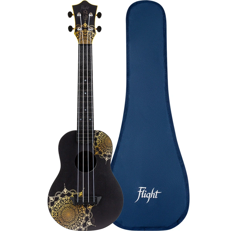 Flight TUC-40 GD MANDALA Travel Ukelele Concierto