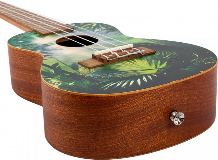 Flight AUC33 Jungle Concert Ukulele Flight Ukuleles