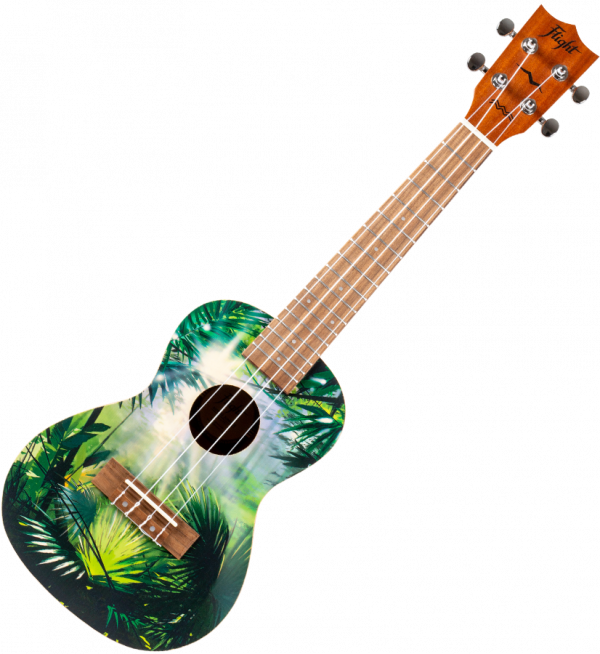 Flight AUC-33 Jungle Concert Ukulele – Flight Ukuleles