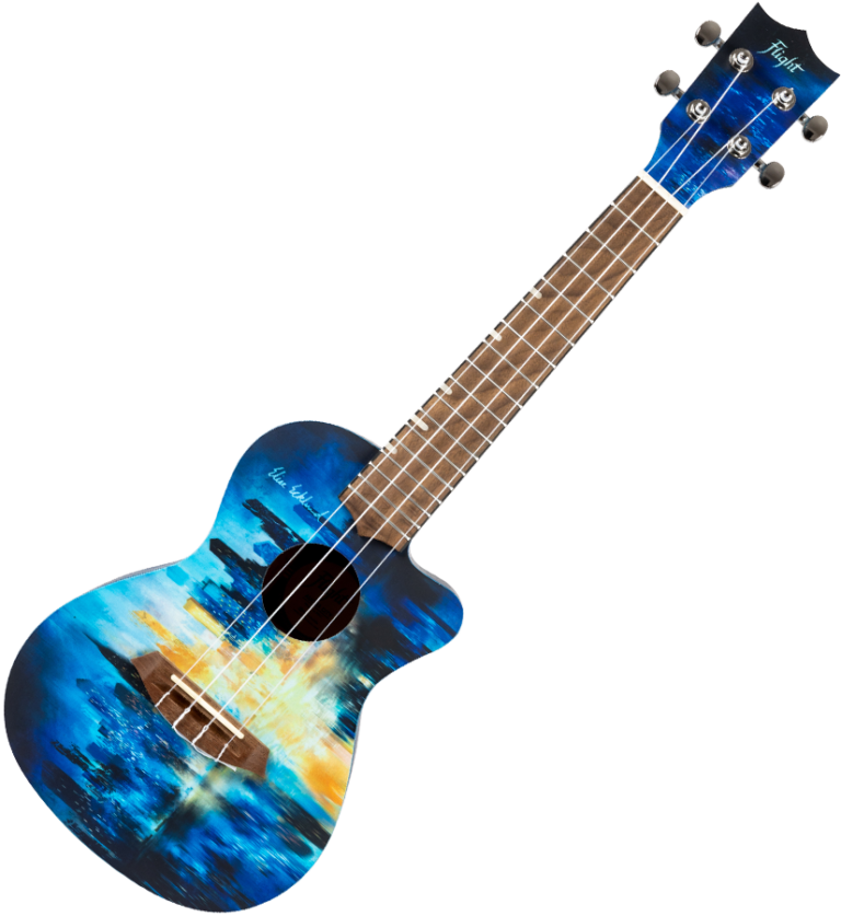 Flight AUC-CITY Elise Ecklund Signature Concert Ukulele – Flight Ukuleles