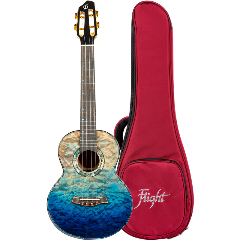 A10 QM Faded Blue 10th Anniversary Tenor Ukelele