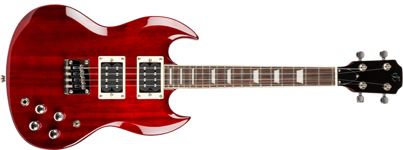 Flight Pioneer Solid Body Cherry Red 