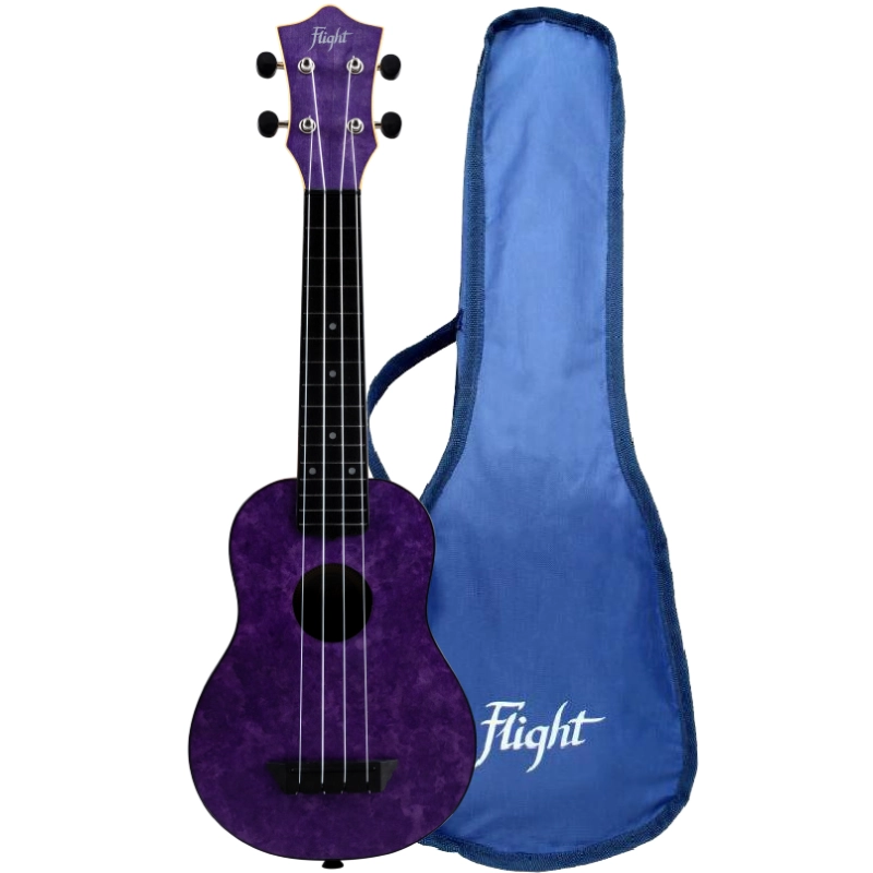 Flight TUS65 Amethyst Soprano Travel Ukulele