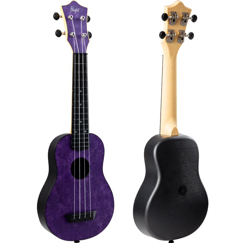 Flight TUS65 Amethyst Soprano Travel Ukulele – Flight Ukuleles