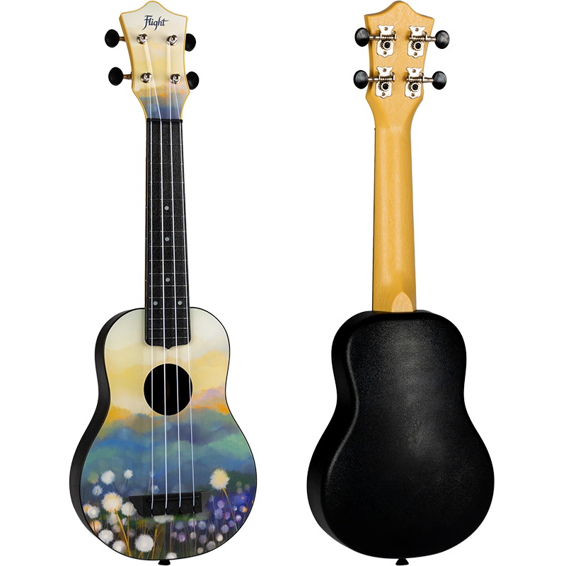 Flight TUS40 Dandelions Soprano Travel Ukulele – Flight Ukuleles