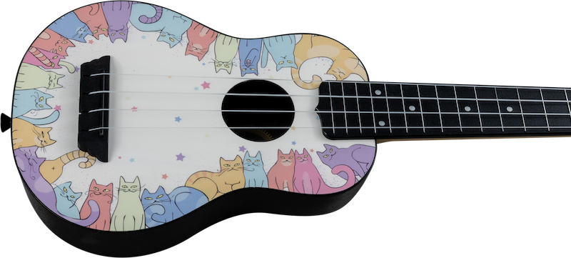 Flight TUS40 Kitty Soprano Travel Ukulele