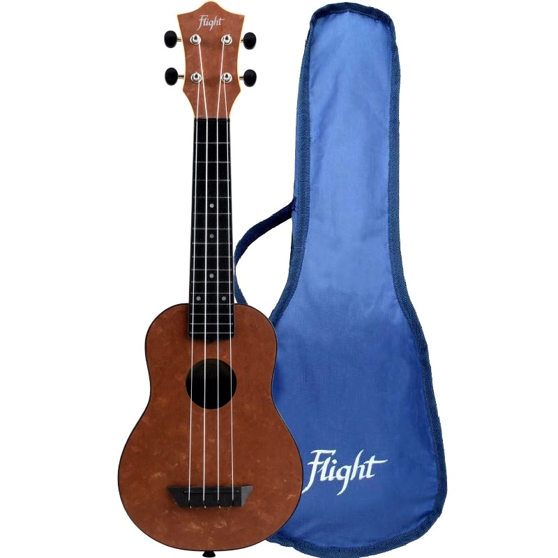 Flight TUS65 Copper Soprano Travel Ukulele