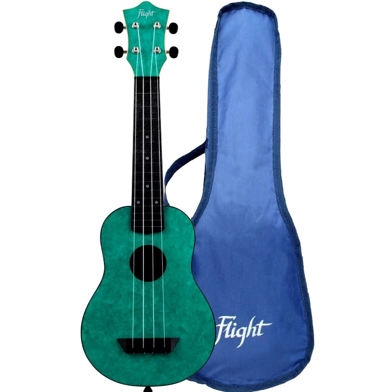 Flight TUS65 Emerald Soprano Travel Ukulele