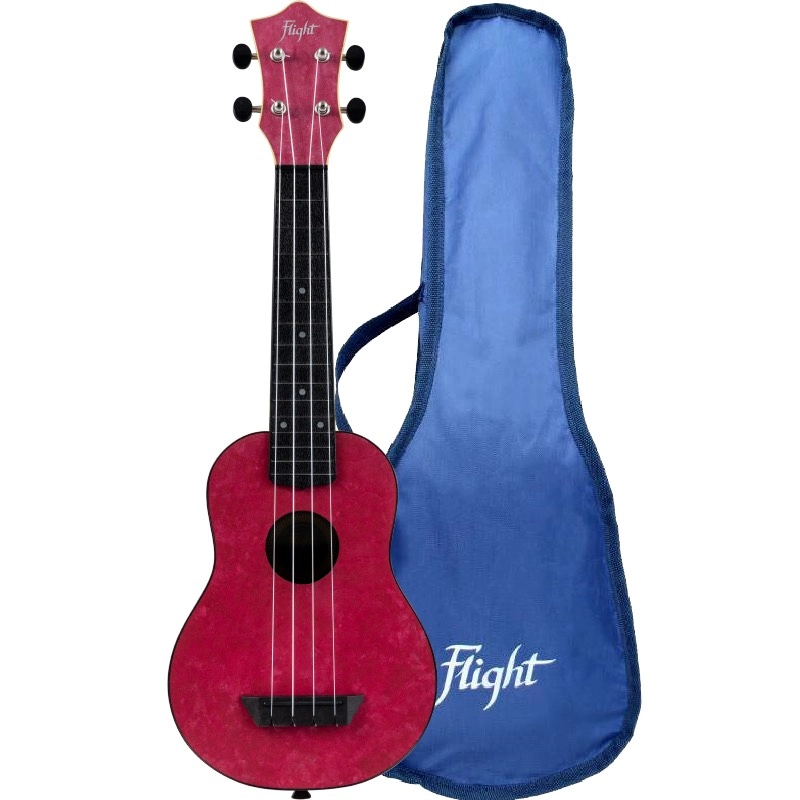 Flight TUS65 Ruby Soprano Travel Ukulele