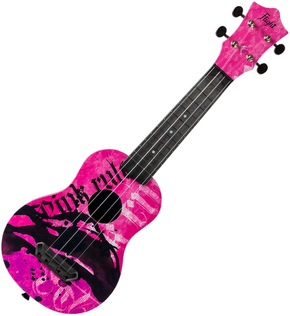 Flight-UTS-40-PINK-RULES-Soprano-ULTRA-Travel-Series-Ukulele-7