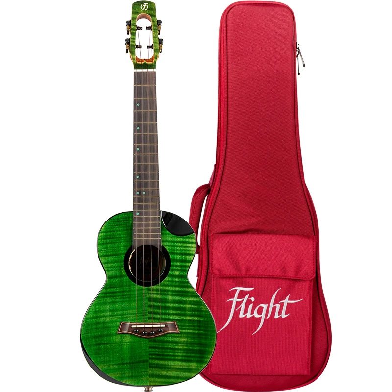 Flight Comet EQ-A Tenor Green Ukulele