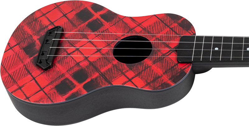 Flight UTS-40 PLAID Ultra series Soprano Ukulele (2)