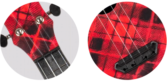 Flight UTS-40 PLAID Ultra series Soprano Ukulele (4)