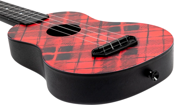 Flight UTS-40 PLAID Ultra series Soprano Ukulele (6)