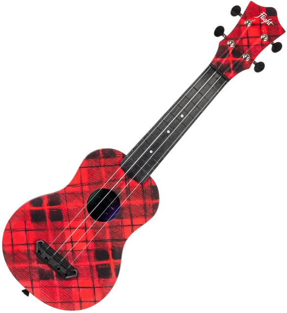 Flight UTS-40 PLAID Ultra series Soprano Ukulele (7)