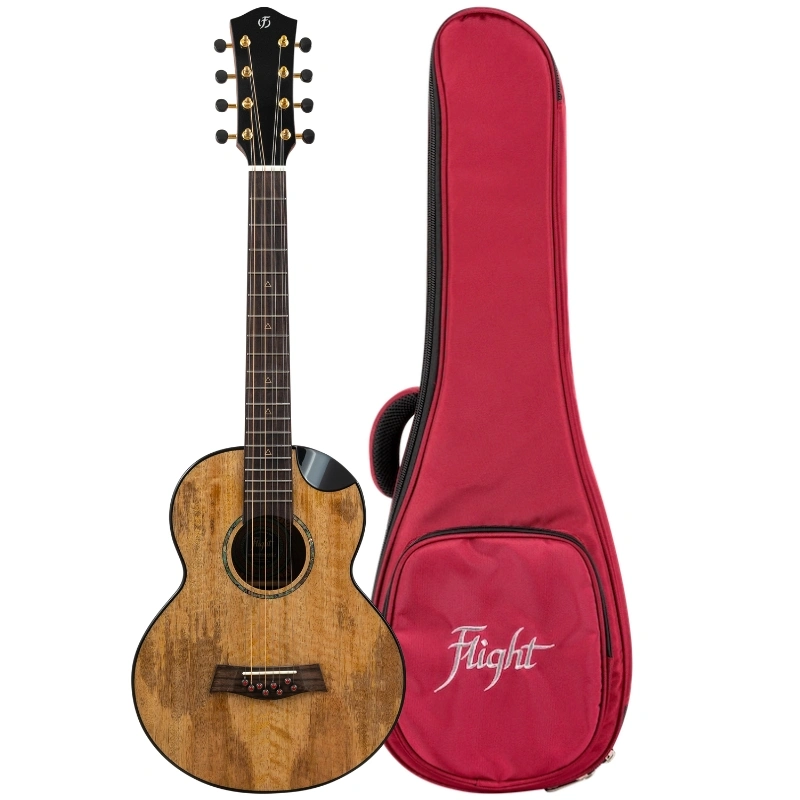 Flight Maia 8 Steel String Baritone EQ-A