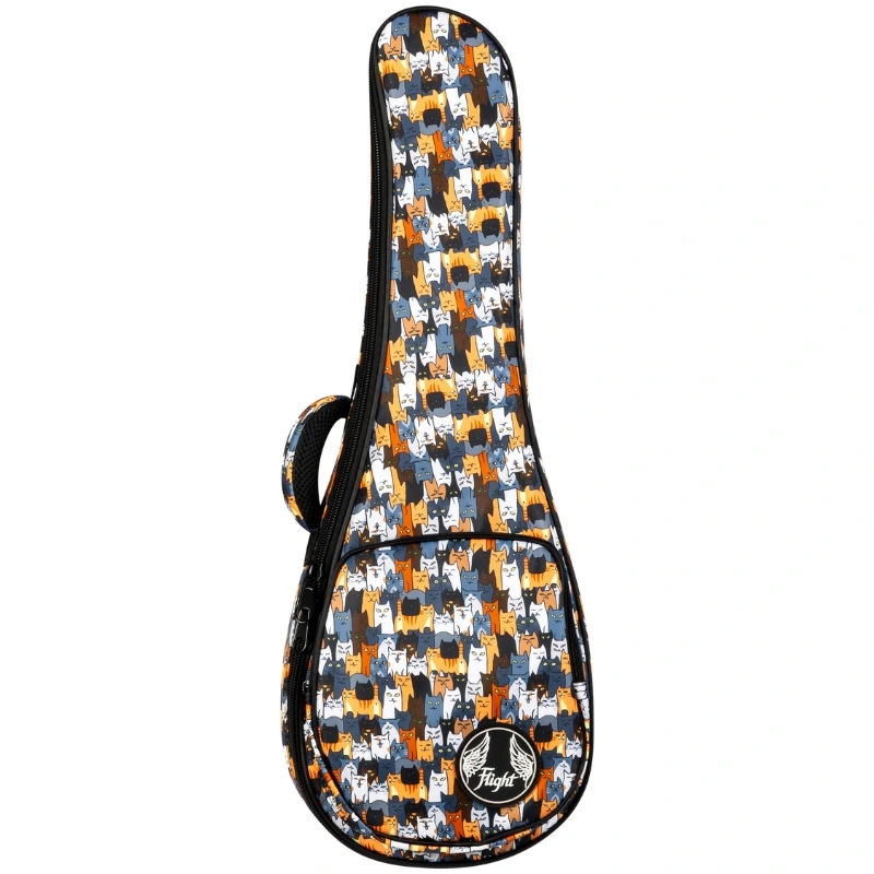 FUB-C-CATS Gig Bag for Concert Ukulele