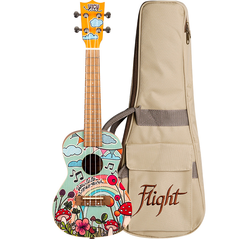 Flight AUC-33 Wonderland Concert Ukulele